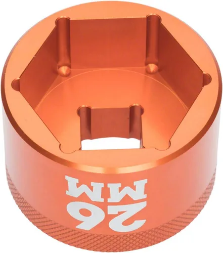 Miniatura 2 de Fox Racing Shox Horquilla Topcap Socket Naranja, 26Mm, 3/8 Drive