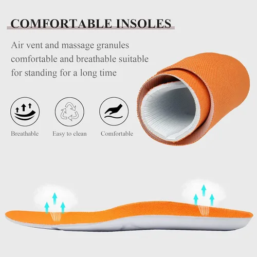 Miniatura 5 de Men's Non Slip Work Shoes for Chef, Oil Resistant Chef Shoes for Men, Food Service Shoes for Restaurant, Zapatos de Cocina para Hombres