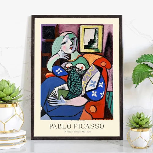 Miniatura 19 de Póster de Pablo Picasso, impresiones de Pablo Picasso, póster de exposición de galería de museo, pinturas de Pablo Picasso, obras de arte de Pablo