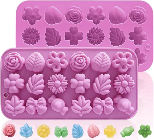 Miniatura 17 de Moldes de bomba de cacao para chocolate caliente, silicona hemisferio de 2.5 pulgadas, paquete de 3, molde semicircular, 6 cavidades, circular, sin