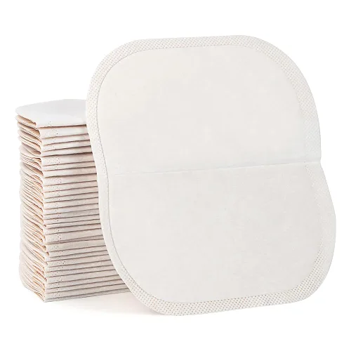 Miniatura 7 de Almohadillas de sudor para axilas, almohadillas para sudar axilas para mujeres y hombres 【100 paquetes】, Escudo de sudor premium para luchar contra