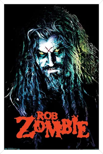 Miniatura 11 de Rob Zombie - Póster de pared HellBilly de 34 pulgadas de largo x 22.4 pulgadas de ancho, versión sin marco