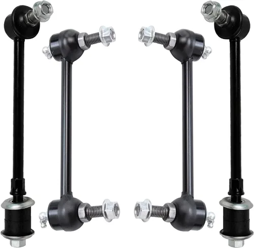 Detroit Axle - Barras estabilizadoras para Nissan Pathfinder 1996-2004, Infiniti QX4 1997-2003, 4 eslabones de extremo de barra estabilizadora 1998