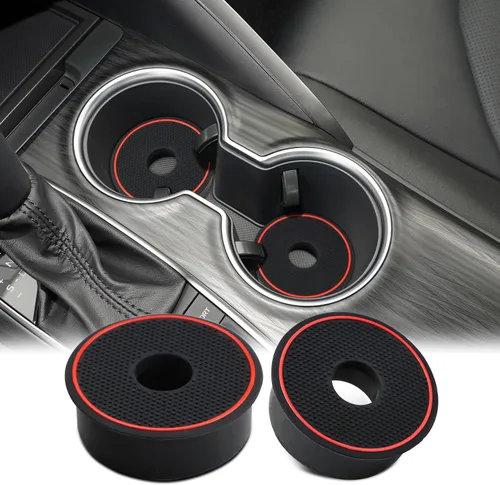 Miniatura 11 de Auovo Espaciador de repuesto para portavasos de 2.75 pulgadas, apto para Chevy Camry, accesorios de silicona, soporte para tazas, elevador