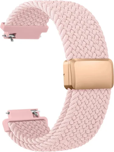 Miniatura 11 de Meliya Correa de reloj Garmin Forerunner 245/645/55/158 para mujeres y hombres, correa de repuesto de nailon suave de 0.787 pulgadas para Garmin
