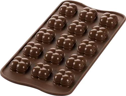 Miniatura 4 de Silikomart Molde de silicona para chocolate fácil, surtido, galleta