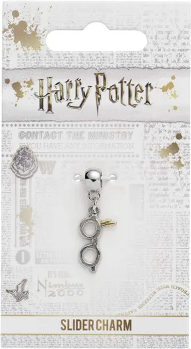 Miniatura 2 de The Carat Shop Harry Potter - Perno de relámpago chapado en plata con lentes, Plata