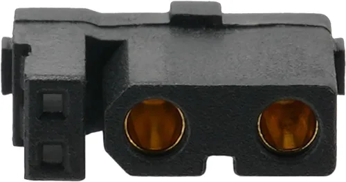 Miniatura 6 de ELFCULB 10 conectores hembra Amass XT30 (2+2), conectores de batería Drone FPV Lipo, chapados en oro para robots RC UAV (negro)