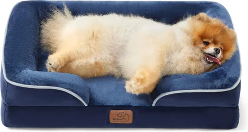 Miniatura 100 de Bedsure Cama ortopédica XL para perros extragrandes, cama lavable para perros y gatos, impermeable, cómodo sofá para perros con funda extraíble