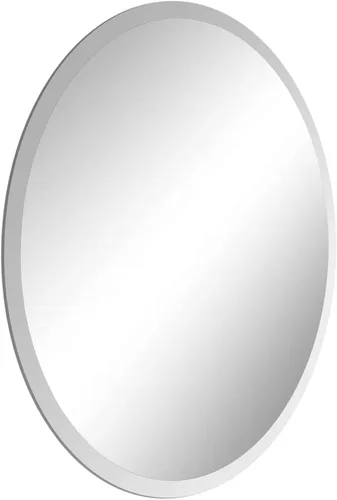 Miniatura 19 de Fab Glass and Mirror - Espejo redondo biselado y pulido, Vidrio, Transparente, 30" x 30