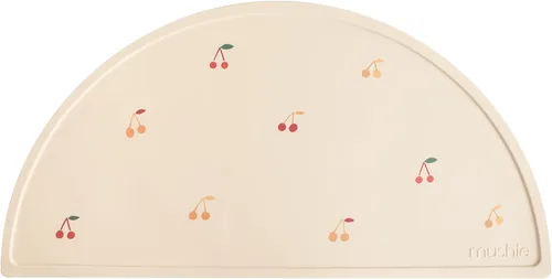 Miniatura 12 de Mushie Mantel Individual de Silicona para Niños Diseño Antideslizante Libre de BPA (Arcoíris)