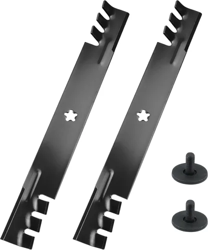 Miniatura 15 de Paquete de 2 cuchillas para cortacésped 108-9764-03 Toro de 22 pulgadas que sustituyen a la cuchilla Toro 131-4547-03, 131-4546-03,104-8697-03