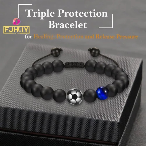 Miniatura 2 de Soccer Gifts Set A-Z Letter Soccer Necklace for Men Novelty Soccer Socks&Soccer Bracelets for Soccer Lovers