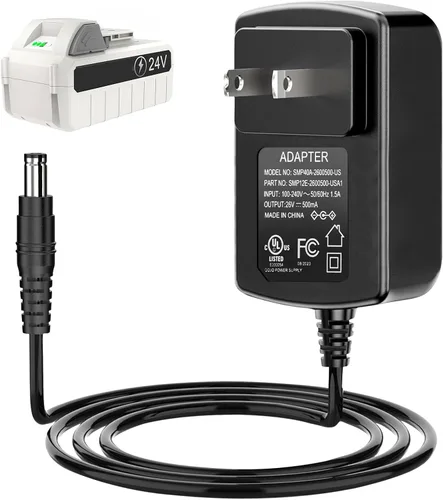 Miniatura 9 de Cargador rápido 24VCHRG-QC iON+ para Snow Joe y Sun Joe de 24 V iBAT24 y 24VBAT Series Baterías compatibles con todos los modelos de batería iON