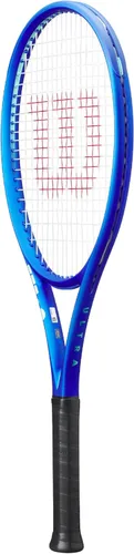 Miniatura 3 de Wilson Ultra 100 V5 - Raquetas de tenis para adultos, ensartadas con Sensation 16 Natural a media tensión de rango
