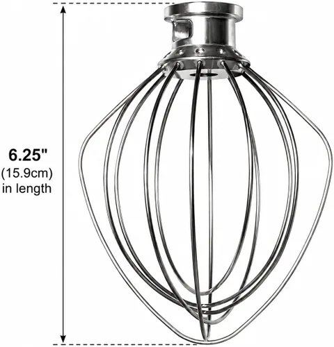 Miniatura 2 de Univen Mezclador de alambre compatible con mezcladores KitchenAid con cabezal inclinable K45WW K45SS KSM75 KSM90 KSM95 KSM100 KSM103 KSM110 KSM150PS