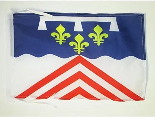 Miniatura 464 de Bandera de México AZ FLAG, 45.7 x 30.5 cm, con cordones - Pequeñas banderas mexicanas de 30 x 45 cm - Bandera de 45.7 x 30.5 cm