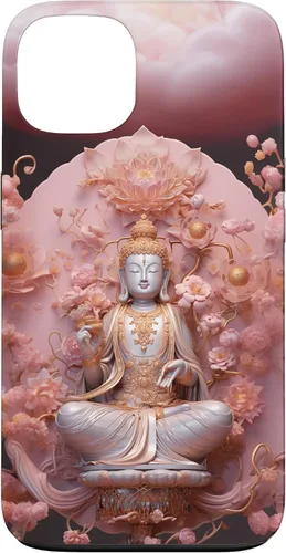 Miniatura 7 de iPhone 16 Pink Buddha - Lotus Flower - Spiritual Buddhism Buddhist Case