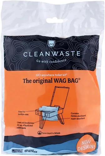 Miniatura 6 de Cleanwaste Bolsa de cera original para inodoro portátil (paquete de 12) – Kit para ir a cualquier lugar para camping, navegación, viajes, polvo