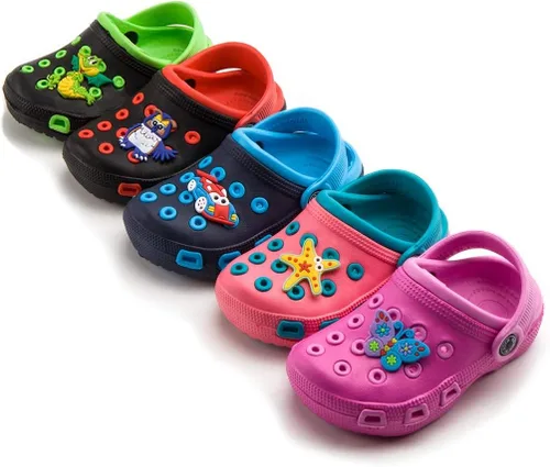 Miniatura 2 de Babelvit Toddler Kids Boys Girls Cute Garden Clogs Water Sandals Slip On Shoes Slides Light Summer Children Beach Pool Play Slipper