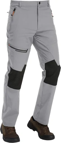 Miniatura 2 de TACVASEN Pantalones de esquí de nieve para hombre, pantalones de snowboard resistentes al agua, pantalones de senderismo con forro polar