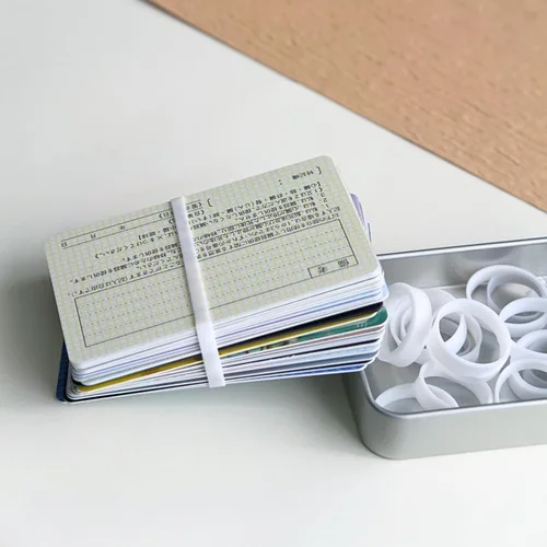 Miniatura 6 de Paquete de 60 bandas de silicona para organización y organización de cables, 2 tamaños (0.591 in y 0.787 in), antideslizantes, reutilizables