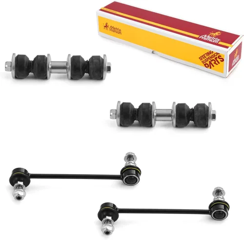 Miniatura 143 de Metrix Premium Piezas de Chasis - Kit de 4 Piezas de Enlace de Barra Estabilizadora Delantera y Trasera Compatible con Mercury Mariner 2009-2011