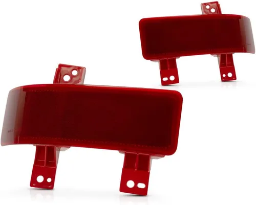 Miniatura 3 de Reflector de parachoques para Honda CR-V 2020 2021 2022 lado del conductor y del pasajero Par Trasero Lente roja Plástico Híbrido