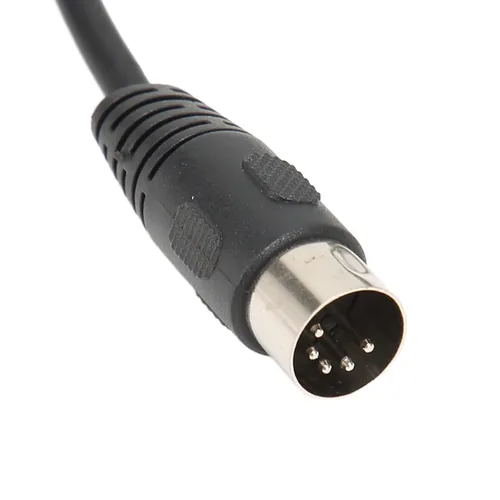 Miniatura 8 de Cable MIDI, cable de extensión MIDI DIN de 9.8 pies con conector DIN de 5 pines macho a hembra, cable de extensión MIDI DIN Cable adaptador de audio
