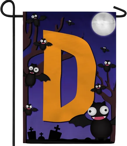 Miniatura 12 de Bandera de jardín con monograma de América Forever de 12.5 x 18 pulgadas, letra B, de doble cara, banderas pequeñas para exteriores, fiestas, patio