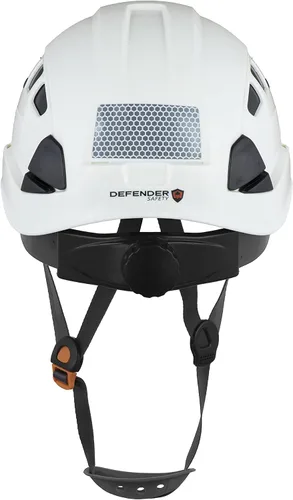 Miniatura 4 de Casco Protector Defender Safety H1 con Visera ANSI Z89.1 Blanco