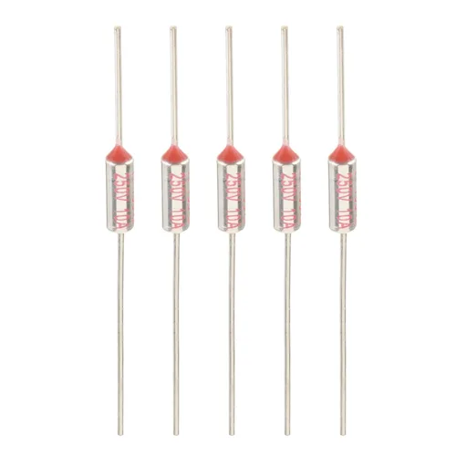 Miniatura 8 de Fielect Fusibles Térmicos 212.0 °F Corteos Térmicos Fusible Circuito de Corte Temperatura Fusible Térmico 250V 10A