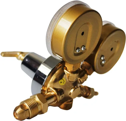 Miniatura 8 de Medidores de gas de soldadura duales, oxígeno (CGA-540) y acetileno (CGA-510) Combo de reguladores (2 PCS), regulador de soldador de gas de calibre