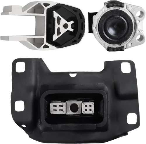 Miniatura 11 de Juego de 3 piezas de montaje de motor y montaje de transmisión compatible con Ford Focus 2005-2007 2.0L, Focus 2003-2007 2.3L, Transit Connect