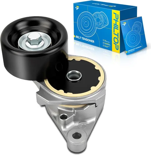 Miniatura 105 de PHILTOP Conjunto de tensor de correa con polea para BMW 325i, X3, X5, Z4, 325Ci, 330Ci, 530i, 525i, 325xi, 330i, 330xi, correa dentada OE #