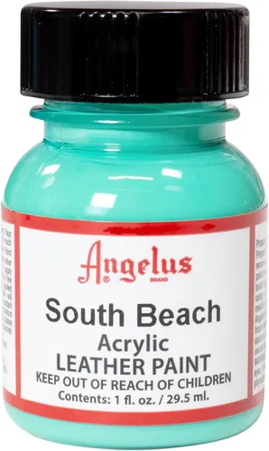 Miniatura 141 de Angelus - Pintura acrílica para cuero, 4 Fl Oz, color blanco - Pintura para cuero profesional flexible, resistente a grietas, arañazos
