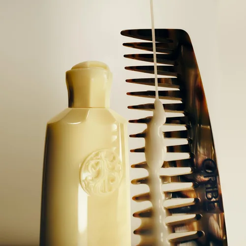 Miniatura 7 de Oribe Hair Alchemy Fortifying Treatment Serum - Previene la rotura y fortalece el cabello frágil, hidrata y mejora la suavidad con protección contra