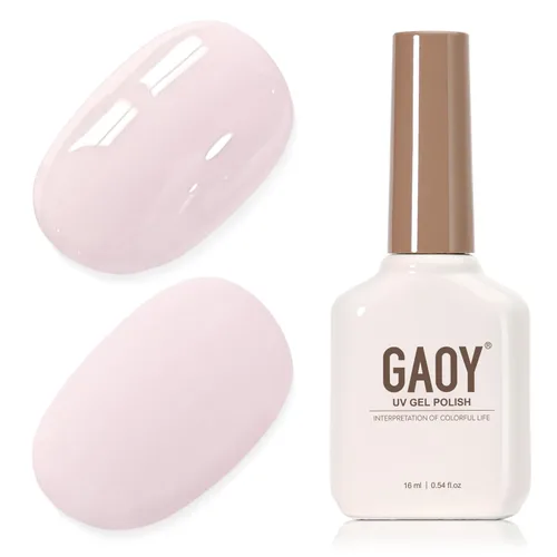 Miniatura 60 de GAOY - Esmalte de uñas de gel marrón, 16ml de esmalte de gel para quitar por remojo, curado con luz UV para arte de uñas, manicura DIY en casa, 2088