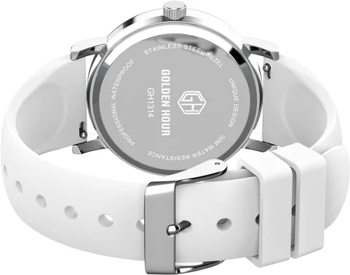 Miniatura 6 de GOLDEN HOUR Reloj de enfermera impermeable para profesionales médicos, estudiantes, mujeres y hombres, esfera luminosa de fácil lectura, 24 horas