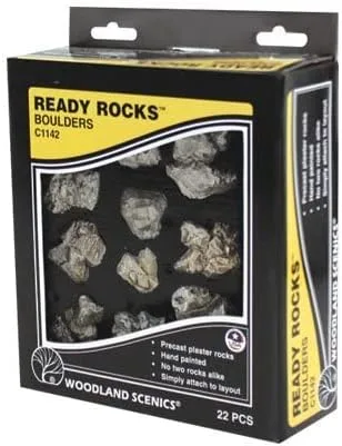 Miniatura 3 de WOODLAND SCENICS C1142 Ready Rocks Rocas Boulder