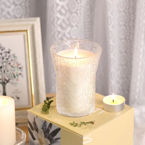 Miniatura 6 de HAVITI Vela perfumada de azúcar de vainilla, velas de tarro de soja Galentines para el día de San Valentín, regalo para hombres y mujeres, velas