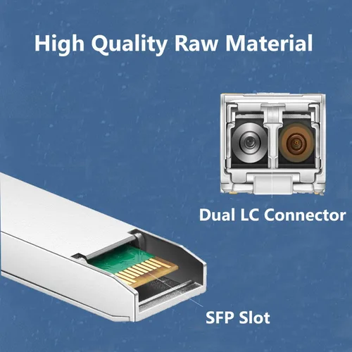 Miniatura 6 de Paquete de 2 transceptores 10GBase-LR SFP+, módulo LC dúplex SFP+ monomodo 10G, compatible con Cisco SFP-10G-LR, Ubiquiti UF-SM-10G, Meraki, X2