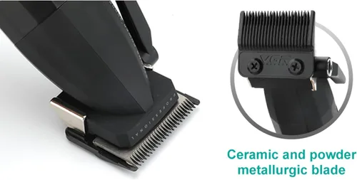 Miniatura 9 de VGR 640 cortapelos profesionales para hombres, juego de cortapelos y recortadoras inalámbricas de 9000 rpm, kit de corte de pelo con hoja en T sin