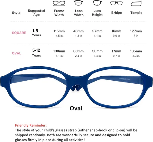 Miniatura 28 de AQWANO Children Optical Glasses Frame tr90 Flexible Bendable One-piece Safe Eyeglasses Girls Boy