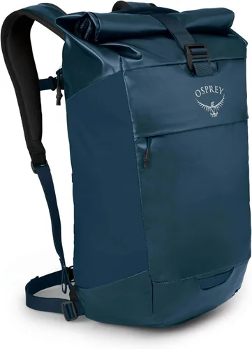 Osprey Mochila para portátil Transporter con tapa enrollable, color azul Venturi Venturi Azul