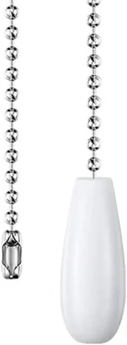 Miniatura 12 de Extensor de cadena de bola ámbar, conector de cadena de ventilador de techo de 12 pulgadas