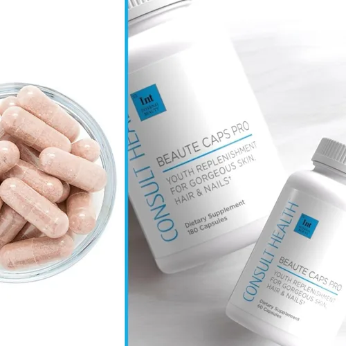 Miniatura 9 de Consult Health Beaute Caps Pro - Apoya el crecimiento del cabello, la piel y la salud de las uñas, colágeno, vitaminas B6, B7, B12, D y 10.500 mcg