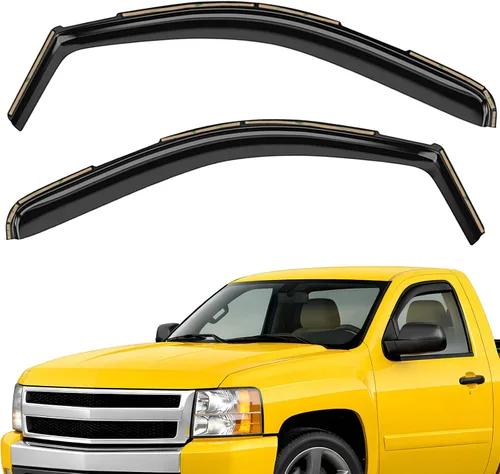 Miniatura 22 de Deflectores de ventana extra duraderos en el canal, protectores de lluvia aptos para Lexus GX 2010-2023, viseras solares, ventilación de viento