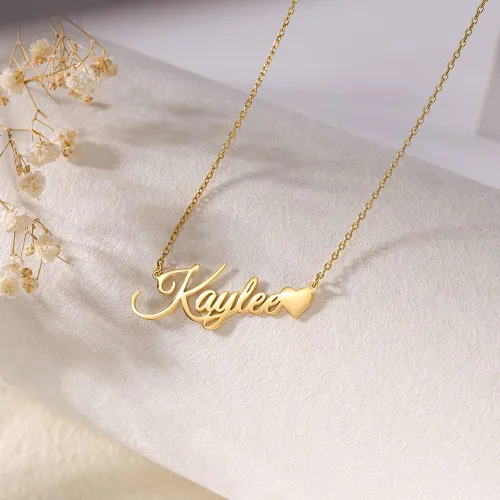 Miniatura 2 de Collar con nombre personalizado, collares de plata de ley personalizados para mujer, collares con nombre personalizados, joyería de regalo para mujer