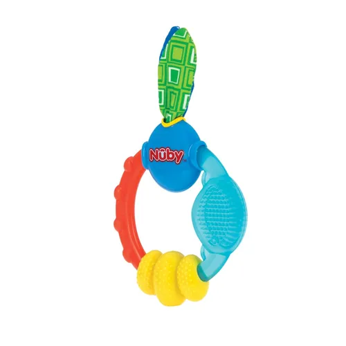 Miniatura 5 de Nuby Wacky - Anillo de dentición, multicolor